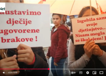 Protest CRINK i RAE mreža “Prva”